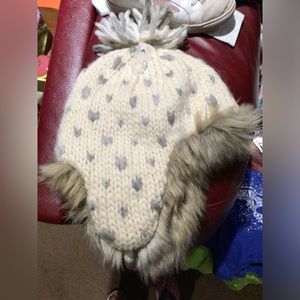 New American eagle fuzzy warm hat
